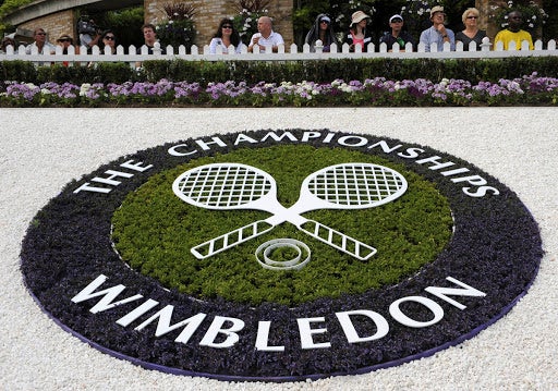 Wimbledon match