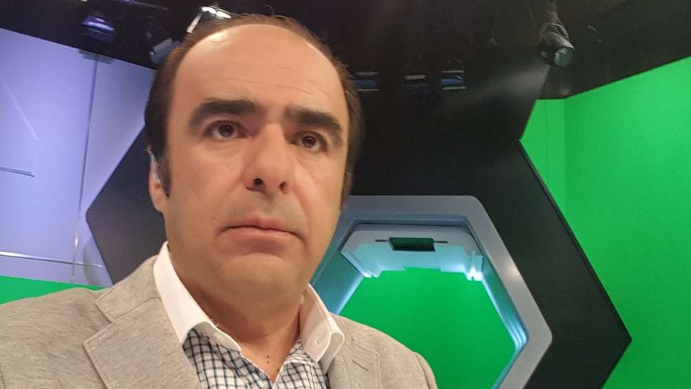 David Medrano previo a un programa