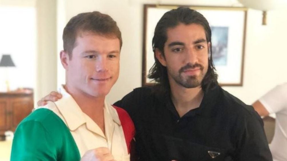 Canelo Álvarez y Rodolfo Pizarro 