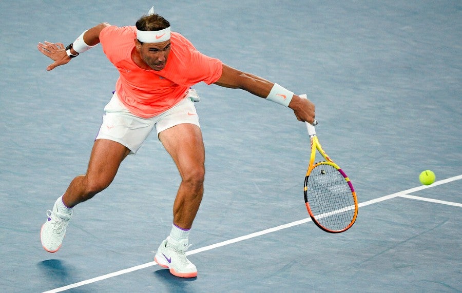 Rafa Nadal en el Australian Open