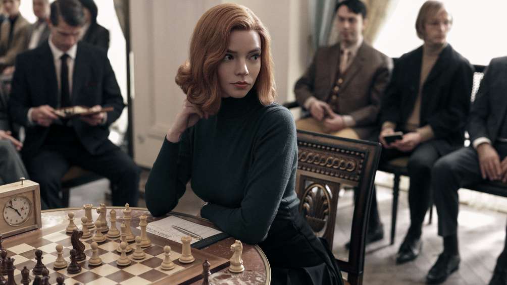 Anya Taylor-Joy en The Queen's Gambit