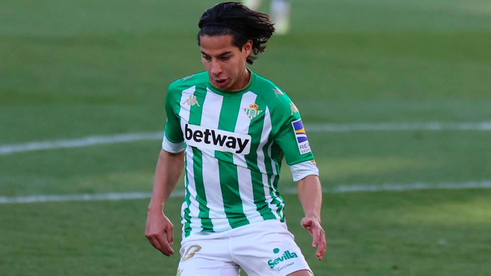 Diego Lainez: Volverá a la acción como titular con Betis ante Cádiz