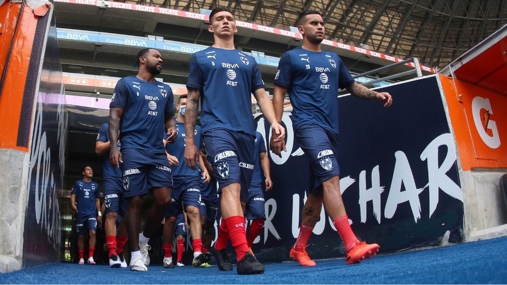 Jugadores de Rayados 