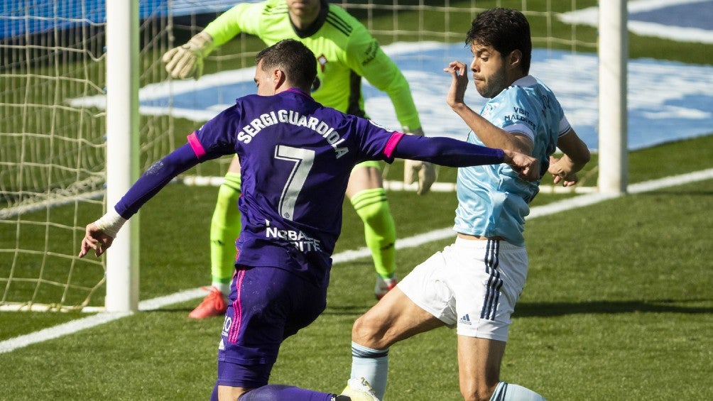 Néstor Araujo: El zaguero mexicano salió lesionado en empate del Celta ante Valladolid