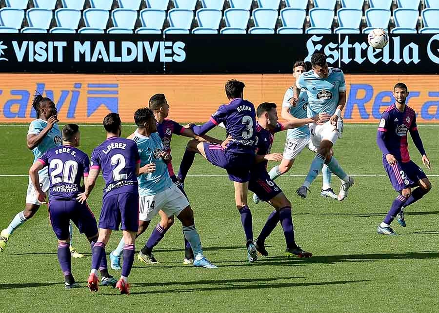 Jeison Murillo remató de cabeza para igualar el partido