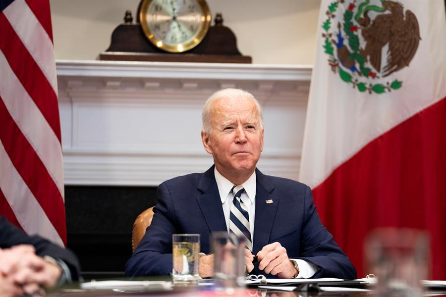 Joe Biden se reunió con AMLO