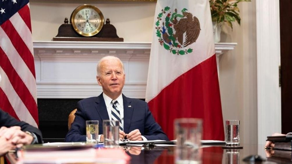 Joe Biden y AMLO se reunieron por videollamada