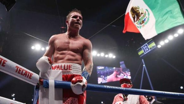 Canelo Álvarez en el ring