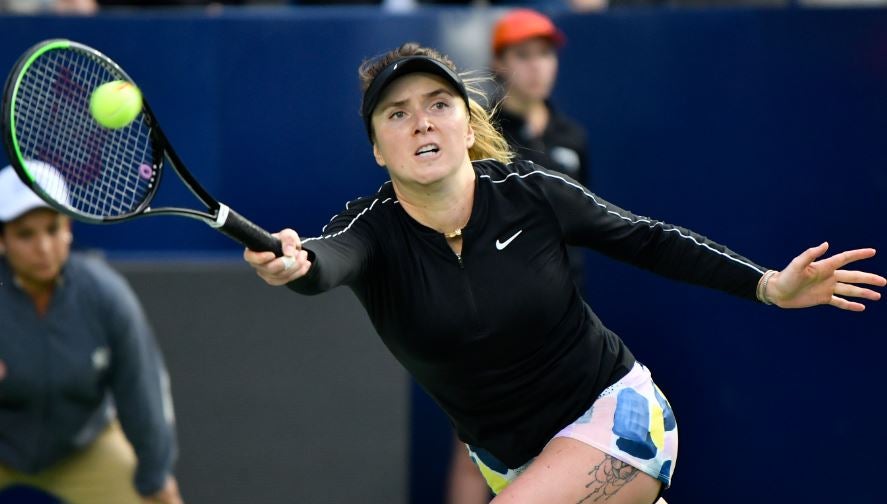 Svitolina, en acción en Abierto de Monterrey