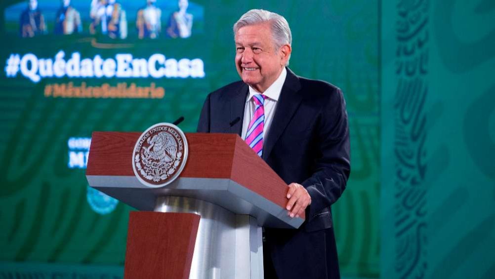 Andrés Manuel López Obrador en conferencia de prensa