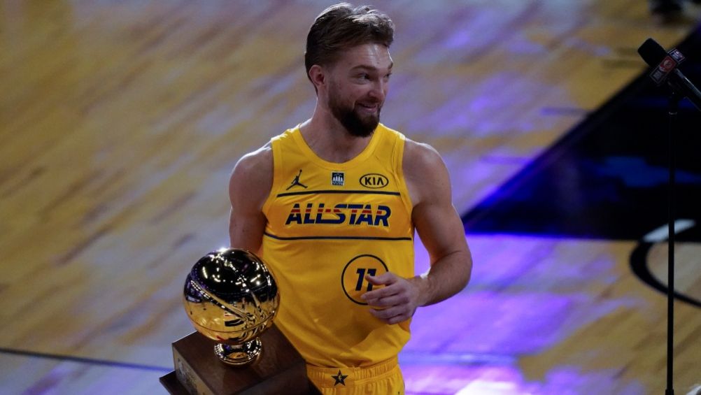 Domantas Sabonis tras ganar el Concurso de Habilidades de la NBA