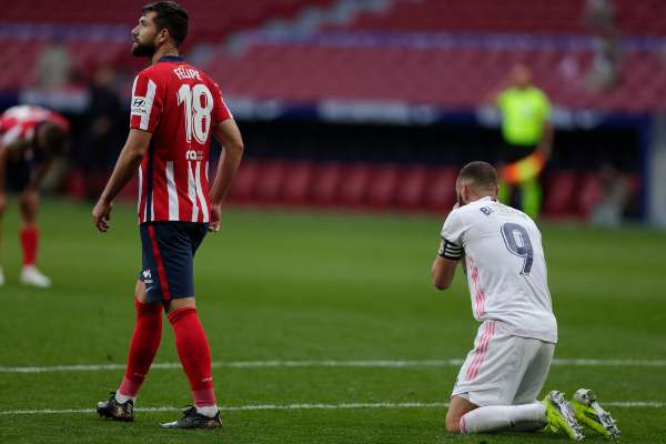 Benzema en lamento ante el Atleti