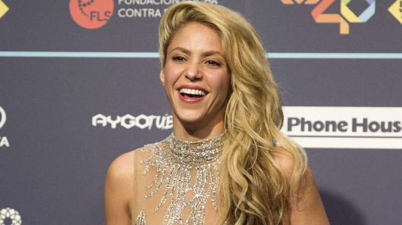 Shakira previo a un concierto