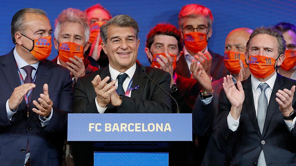 Laporta: 'Messi me felicitó y pronto tendremos una conversación tranquila'