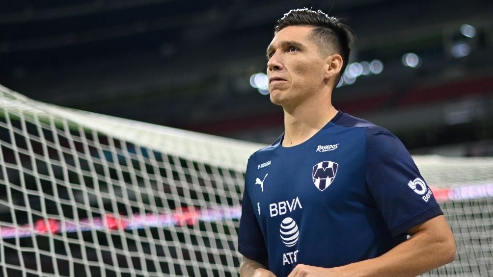 Kranevitter en un partido con Rayados 