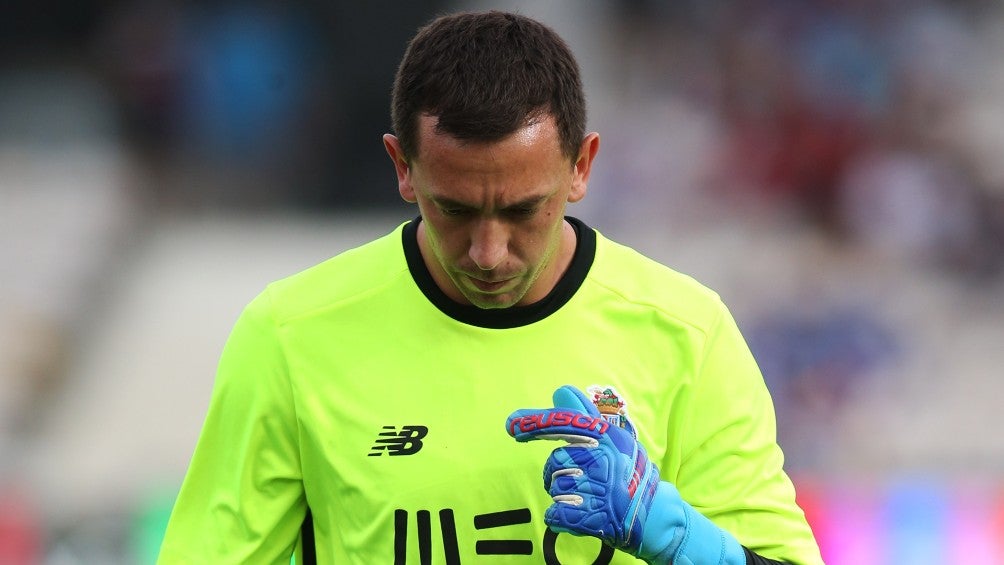 Agustín Marchesín, arquero del Porto, durante el partido vs Gil Vicente 