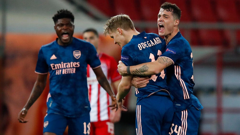 Europa League: Arsenal salió victorioso en su visita al Olympiacos