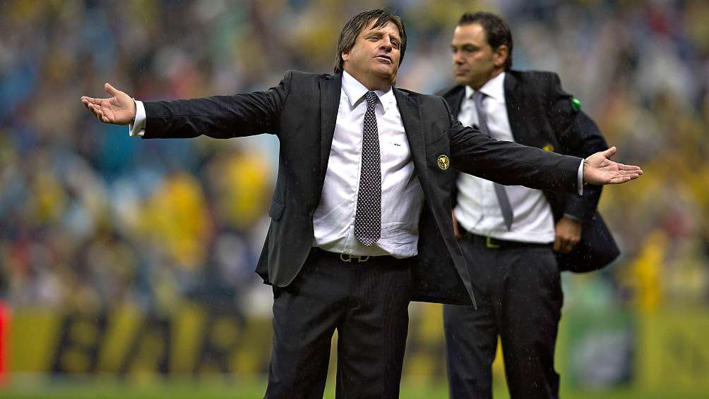 Miguel Herrera como DT del América en 2013