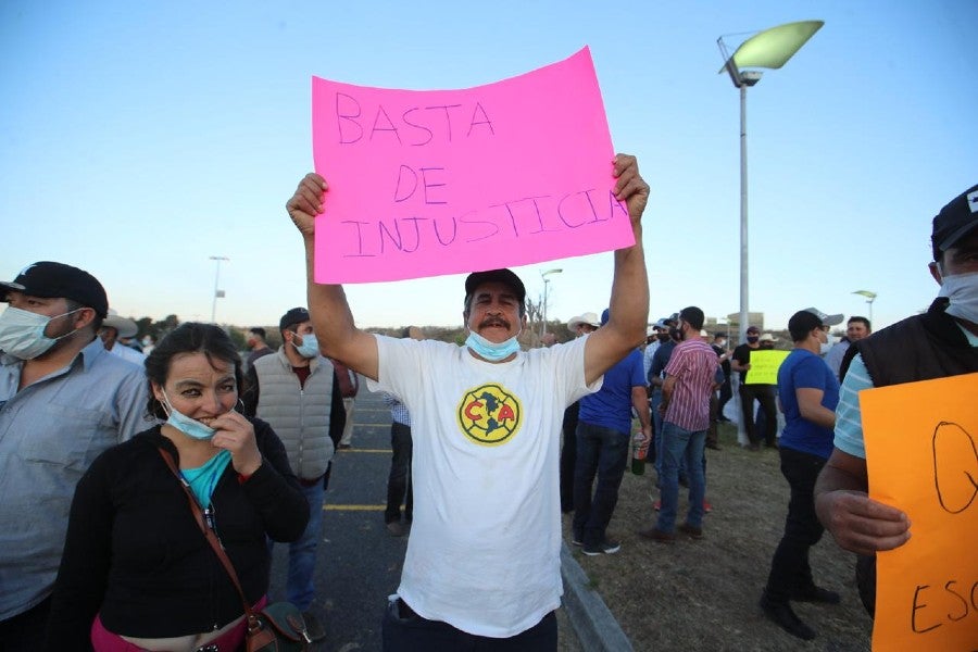 Ganaderos de los Altos de Jalisco se manifestaron