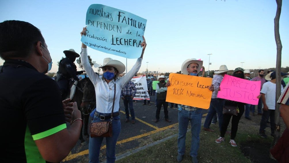 Ganaderos de los Altos de Jalisco se manifestaron