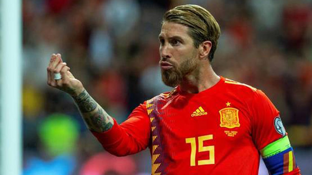 Sergio Ramos, en juego con la 'Roja' 