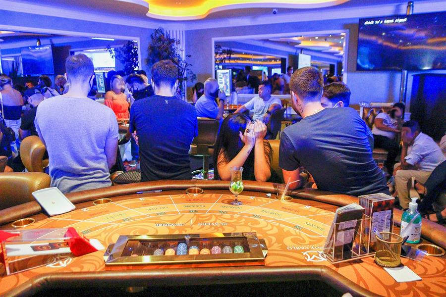 Casino donde fue detenido Gabigol