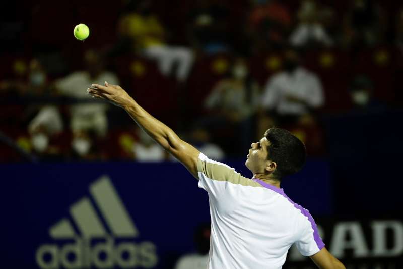 Carlos Alcaraz en el Abierto de Acapulco