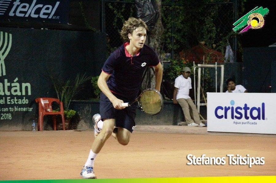 Stefanos Tsitsipas en el Yucatán Mérida Open 2014