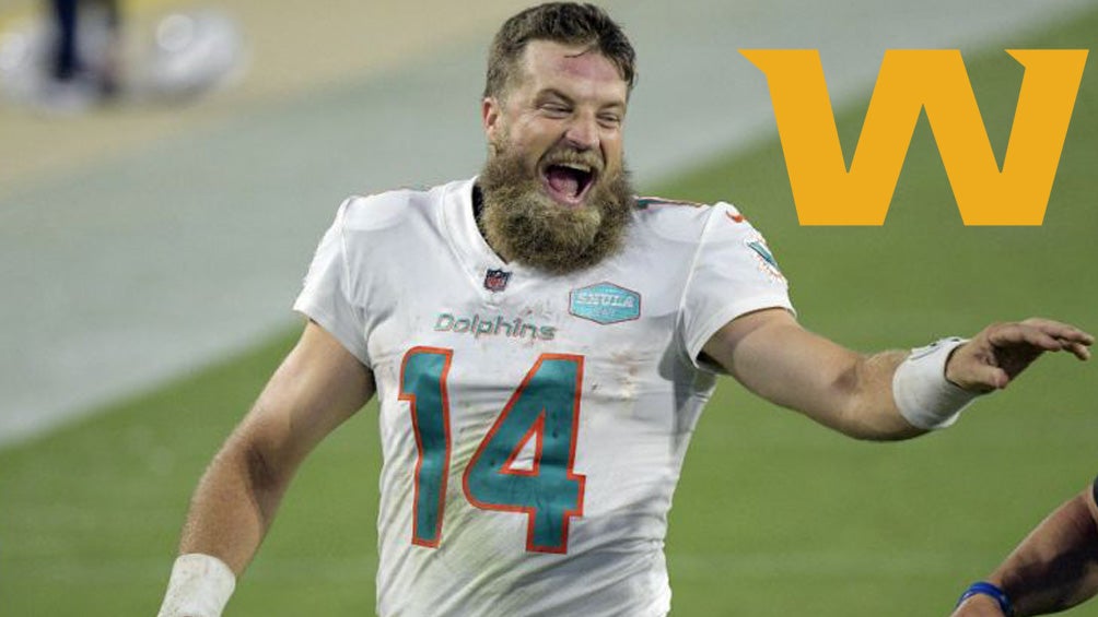 Ryan Fitzpatrick guió a los Miami Dolphins a la victoria