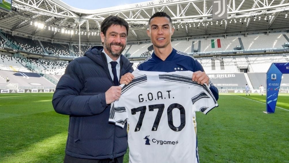 Cristiano también fue reconocido por sus 770 goles