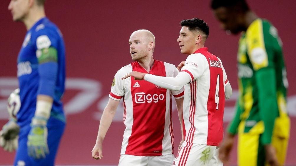 Álvarez marcó el tercero para el Ajax