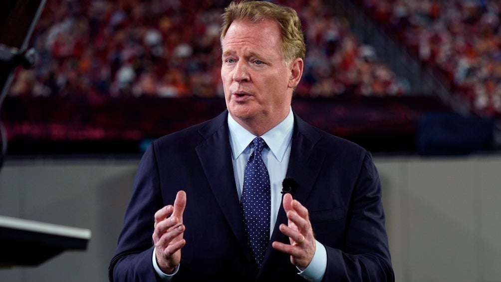 Roger Goodell, comisionado en jefe de la NFL