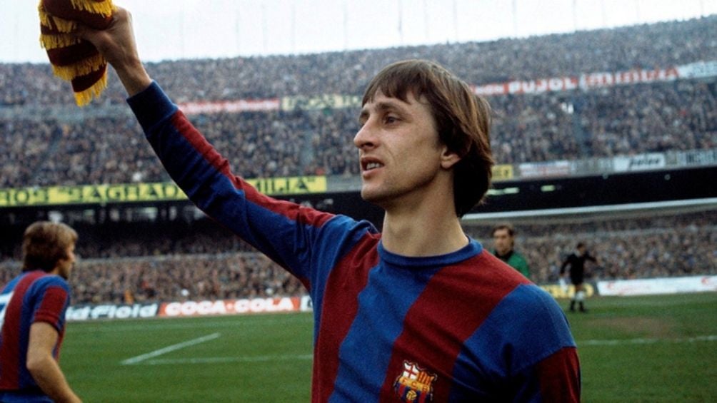 Johan Cruyff en su etapa con Barcelona 