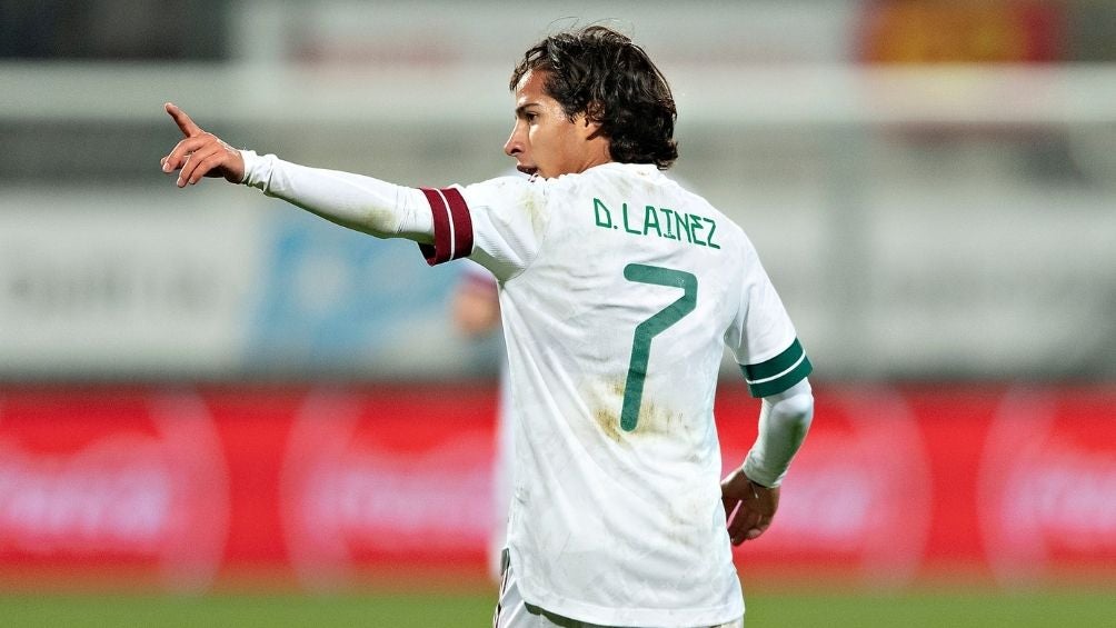 Diego Lainez con la Selección 