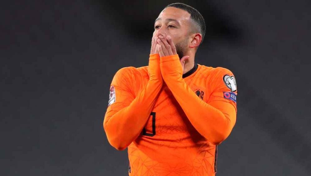 Memphis Depay en lamento con Holanda