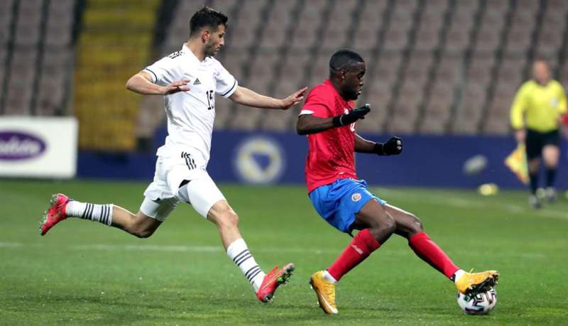 Costa Rica y Bosnia en partido