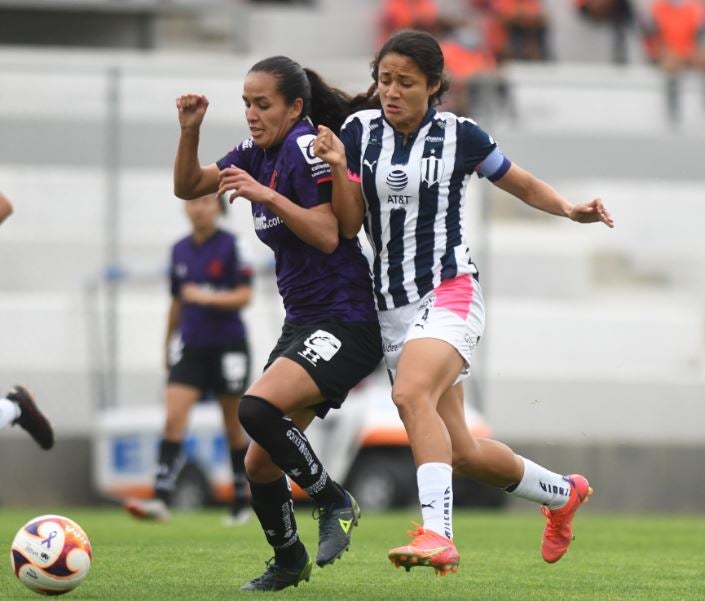 Acciones entre Rayadas y el Mazatlán FC