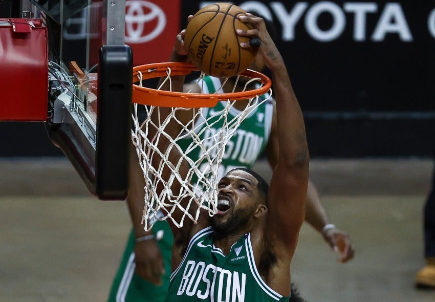 Tristan Thompson en un juego de la NBA