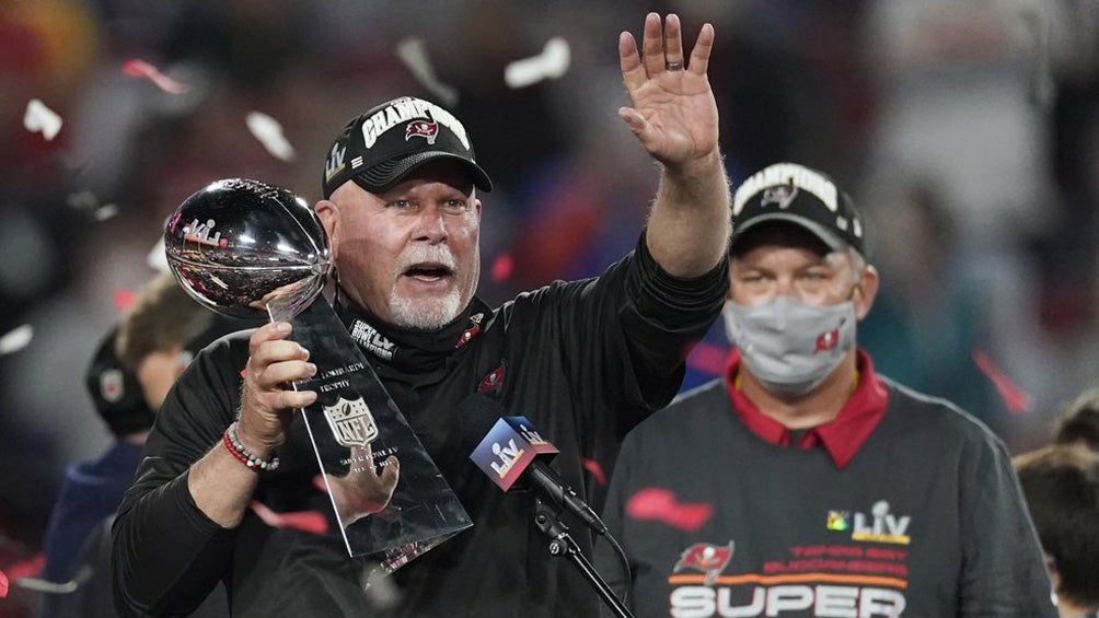 Bruce Arians, tras ganar el Super Bowl LV