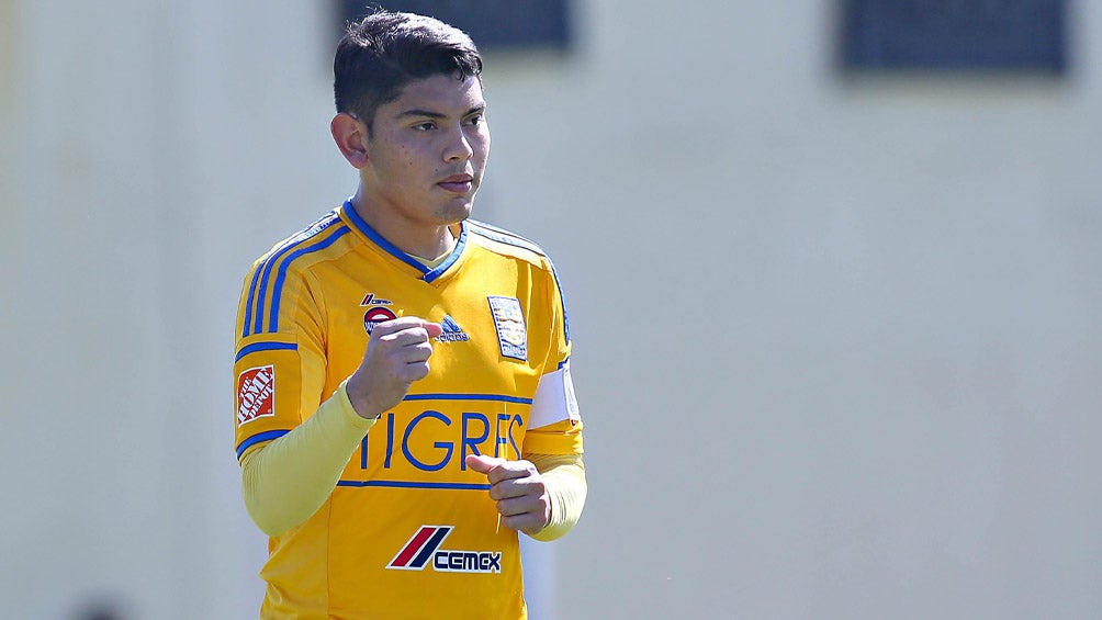 Jonathan Espericueta con Tigres en la Sub-20