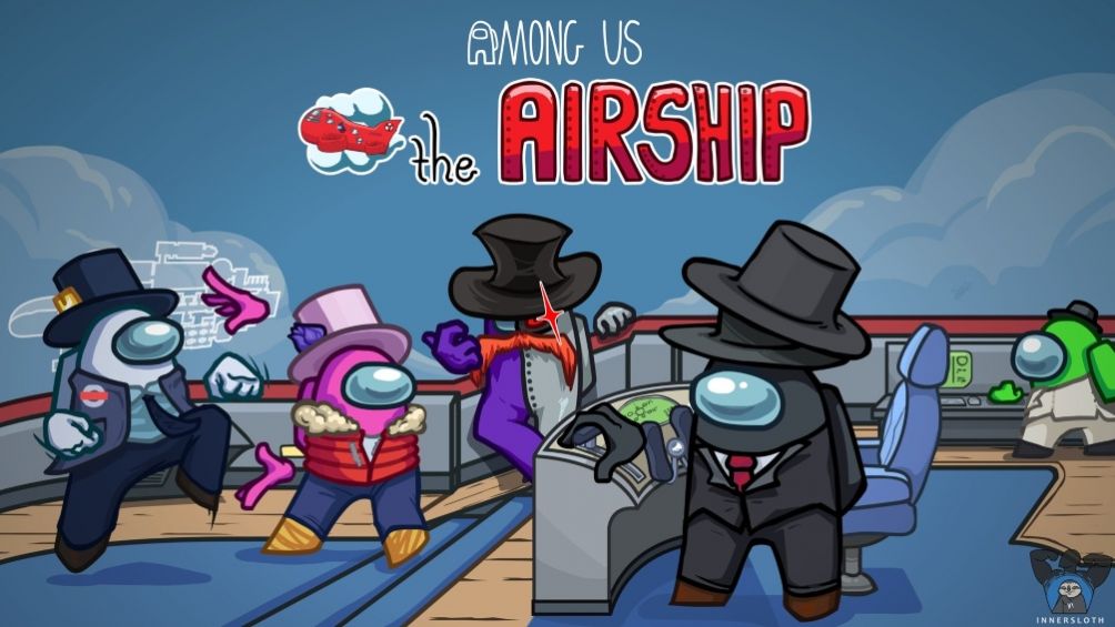 Among Us estrena The Airship, su nuevo mapa en la alturas