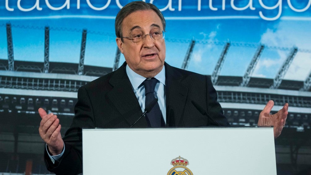 Florentino Pérez, presidente del Real Madrid