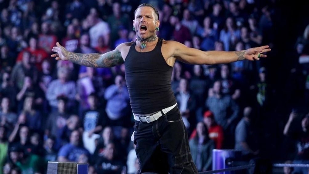 Jeff Hardy en un evento de WWE