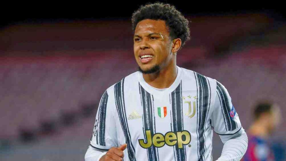 Weston McKennie en acción con Juventus