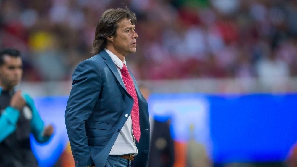 Matías Almeyda en un partido con Chivas