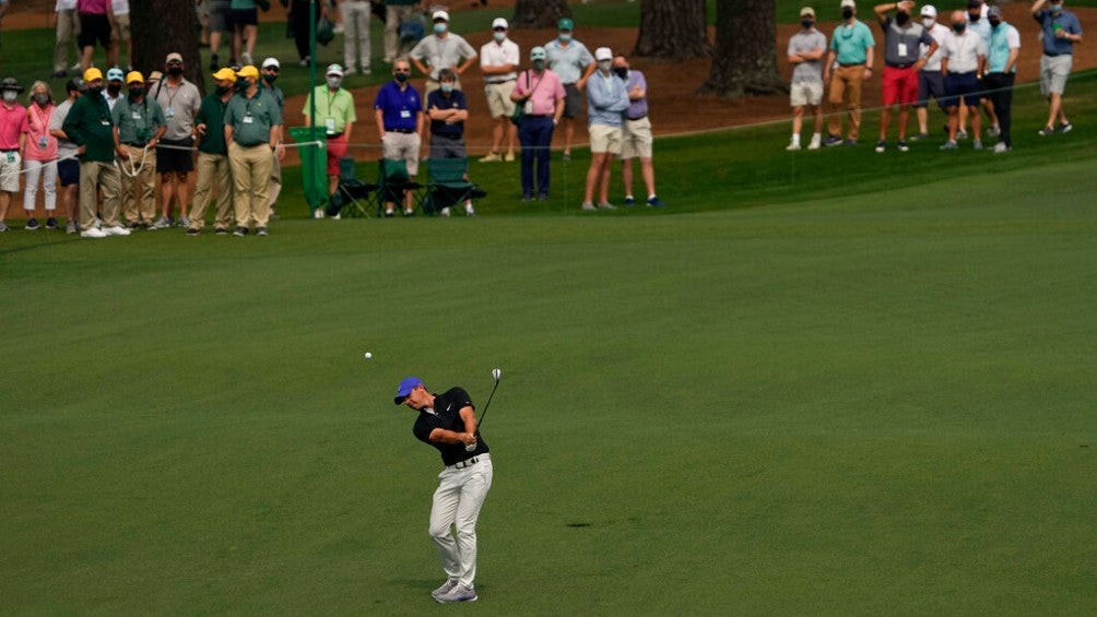 Rory McIlroy en el Masters de Augusta