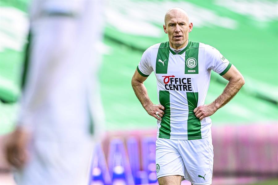 Arjen Robben en su regreso con el Groningen