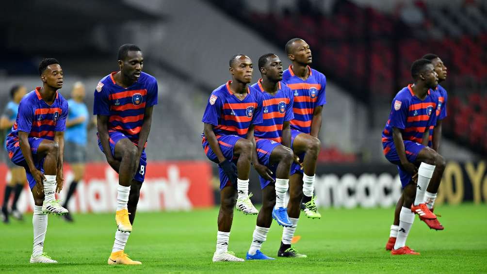 Arcahaie en entrenamiento