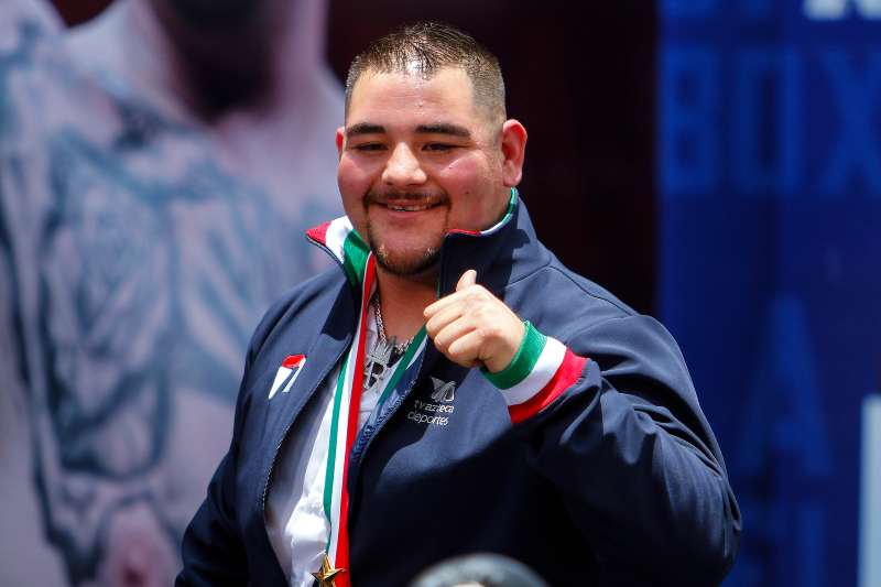 Andy Ruiz en conferencia prensa