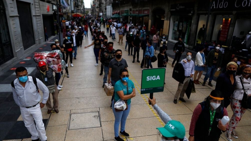 La Ciudad de México no prevé tercera ola de contagios